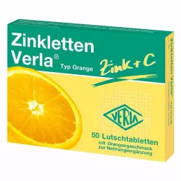 ZINKLETTEN Verla Orange pastile, 50 kom