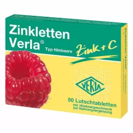 ZINKLETTEN Verla malina pastile, 50 kom
