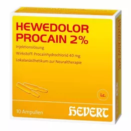 HEWEDOLOR Prokain 2% ampule, 10 kom
