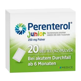 PERENTEROL Junior bočica s praškom od 250 mg, 20 kom