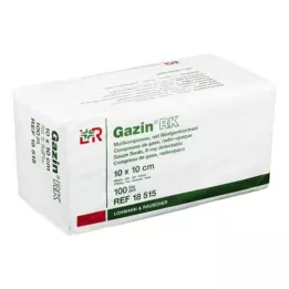 GAZIN Gaza komp.10x10 cm nesterilna 16-struka RK, 100 kom