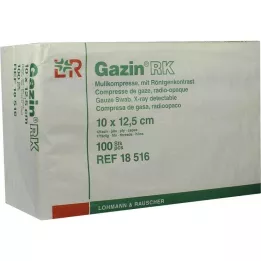 GAZIN Mullkomp.10x12.5 cm Unstertil 12 -Slold RK, 100 ST