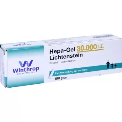 HEPA GEL 30.000, tj. Lichtenstein, 100 g