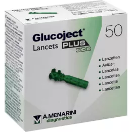 GLUCOJECT Lance PLUS 33 G, 50 ST