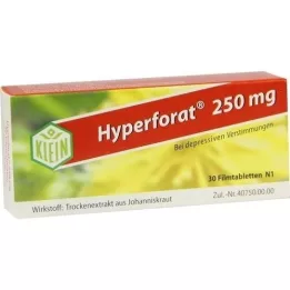 HYPERFORAT 250 mg tablete prekrivenih filmom, 30 sati
