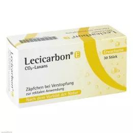 LECICARBON E CO2 Laxans čepići za odrasle, 30 kom