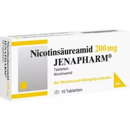 NICOTINSÄUREAMID 200 mg Jenapharm tablete, 10 sati