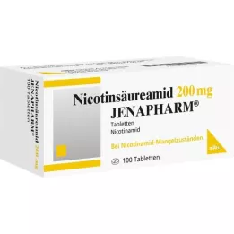 NICOTINSÄUREAMID 200 mg Jenapharm tablete, 100 ST