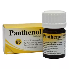 PANTHENOL 100 mg Jenapharm tablete, 20 kom