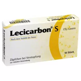LECICARBON S CO2 Laxans čepići, 10 kom