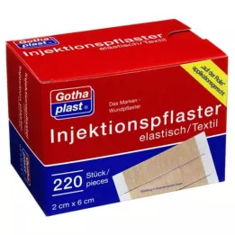 GOTHAPLAST Injekcijski flaster 2x6 cm, 220 kom