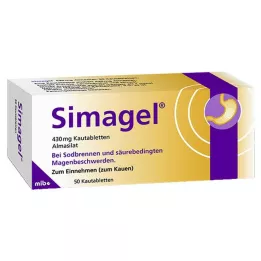 SIMAGEL Tablete za žvakanje, 50 kom