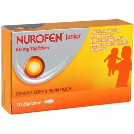 NUROFEN Junior 60 mg čepića, 10 sati