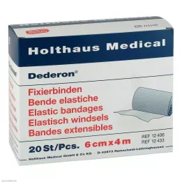 DEDERON Fiksni zavoji 6 cmx4 m, 20 kom