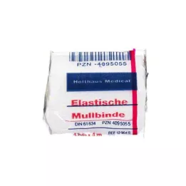 MULLBINDEN elastična 4 cmx4 m, 1 kom