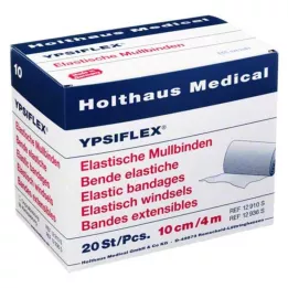 MULLBINDEN elastična 10 cmx4 m, 20 kom