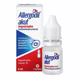 ALLERGODIL akutne kapi za oči, 6 ml