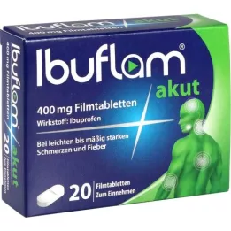 IBUFLAM Akutne tablete s 400 mg -s prekrivenim filmom, 20 ST