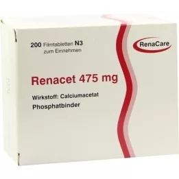 RENACET 475 mg tablete prekrivenih filmom, 200 ST