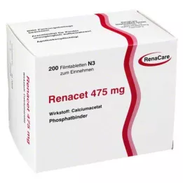 RENACET 475 mg tablete prekrivenih filmom, 200 ST