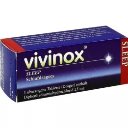 VIVINOX Spavanje Sleep Drage Prekomjerna kartica., 50 ST