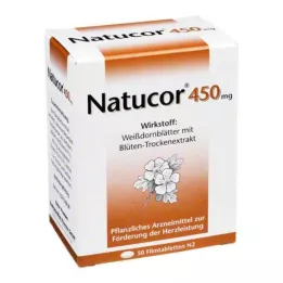 NATUCOR 450 mg filmom obložene tablete, 50 kom