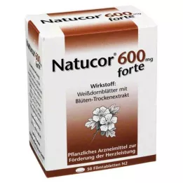 NATUCOR 600 mg forte filmom obložene tablete, 50 kom
