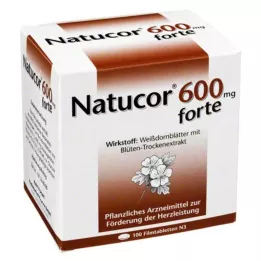 NATUCOR 600 mg forte filmom obložene tablete, 100 kom
