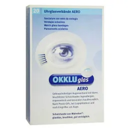 Occluglas Aero asocijacija za satno staklo, 20 kom