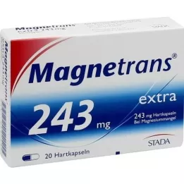 MAGNETRANS Dodatne 243 mg tvrde kapsule, 20 sati