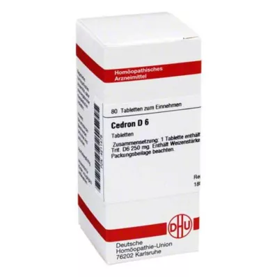 CEDRON D 6 tableta, 80 kom CEDRON D 6 tableta, 80 kom