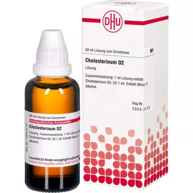 CHOLESTERINUM Matična tinktura D 2, 50 ml