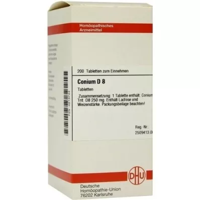 CONIUM D 8 tablete, 200 ST