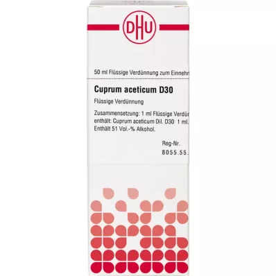 CUPRUM ACETICUM D 30 razrjeđenje, 50 ml CUPRUM ACETICUM D 30 razrjeđenje, 50 ml