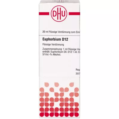 EUPHORBIUM D 12 Razrjeđivanje, 20 ml