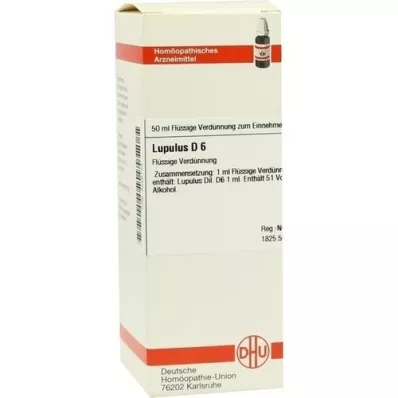 LUPULUS D 6 Razrjeđenje, 50 mL