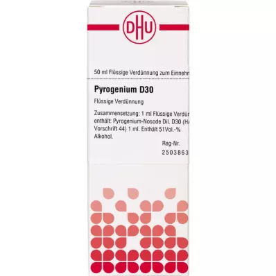 PYROGENIUM D 30 razrjeđenje, 50 ml PYROGENIUM D 30 razrjeđenje, 50 ml