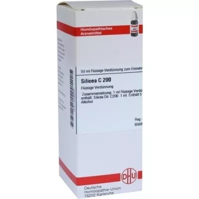 SILICEA C 200 razrjeđenje, 50 ml