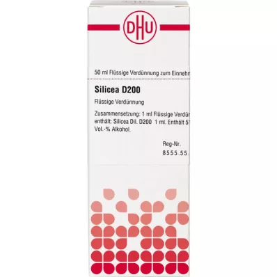 SILICEA D 200 razrjeđenje, 50 ml SILICEA D 200 razrjeđenje, 50 ml