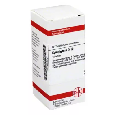 SYMPHYTUM D 12 tableta, 80 kom SYMPHYTUM D 12 tableta, 80 kom