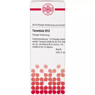 TARANTULA D12 razrjeđenje, 50 ml