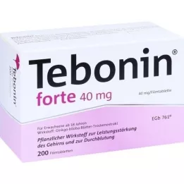 TEBONIN Forte 40 mg tablete s prekrivenim filmom, 200 ST
