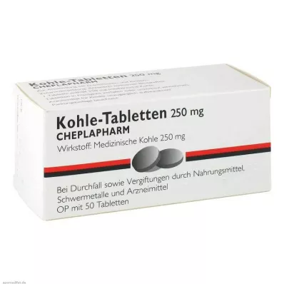 KOHLE Tablete, 50 kom