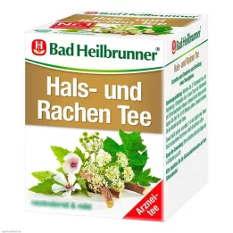 BAD HEILBRUNNER Filter vrećice čaja za grlo i grlo, 8X1,75 g