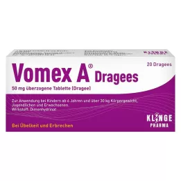 VOMEX A Dražeje 50 mg obložene tablete, 20 kom