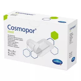 COSMOPOR sterilna obloga za rane 6x10 cm, 25 kom
