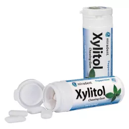 Miradent Xylitol Gum Mint, 30 pcs