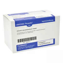 LIDOCAIN PRESSELIN 1% injekcijska otopina, 100X2 ml