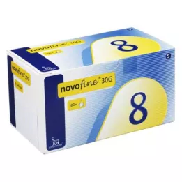 NOVOFINE 8 kanila 0,30x8 mm, 100 kom