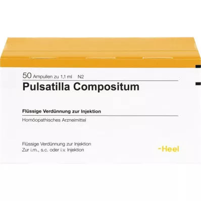 PULSATILLA COMPOSITUM ampule, 50 kom